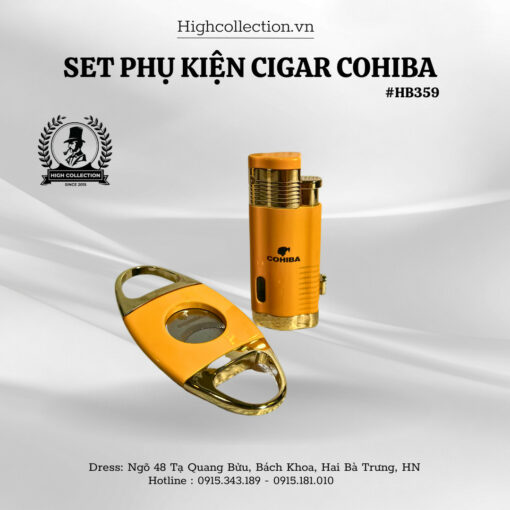 Set Phụ Kiện Cigar Cohiba 2PK HB359