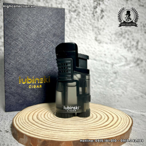 Bật Cigar Lubinski 3 Tia Kèm Gác YJA-10024