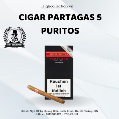 Cigar Partagas 5 Puritos