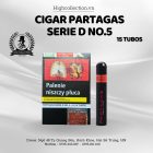 Cigar Partagas 15 Serie D No.5 Tubos