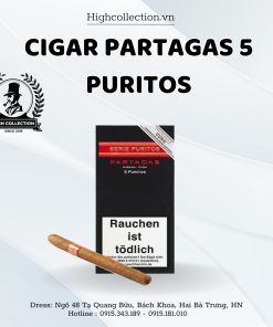 Cigar Partagas 5 Puritos