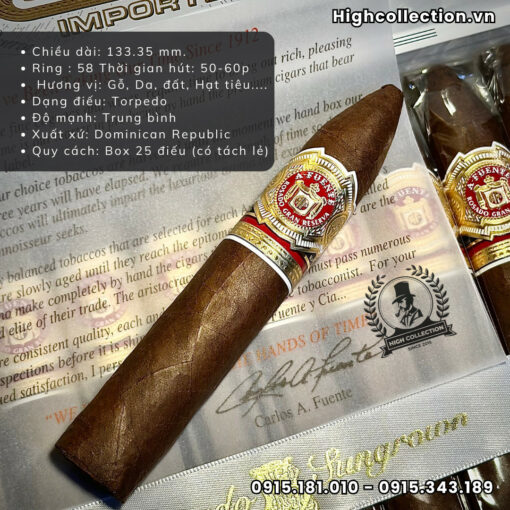 Cigar Arturo Fuente Rosado Sungrown Magnum R 58