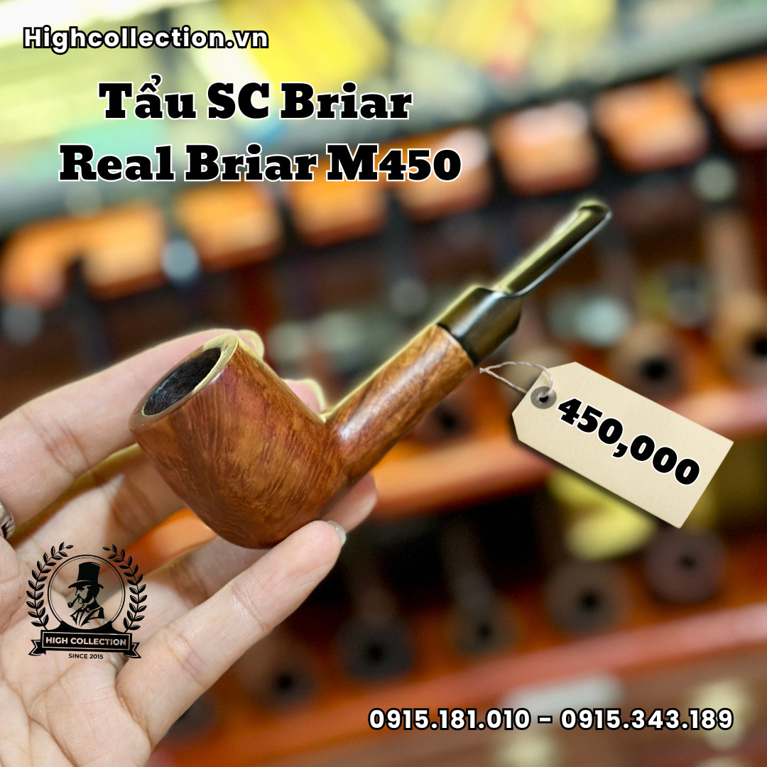 Tẩu SC Briar Real Briar M450