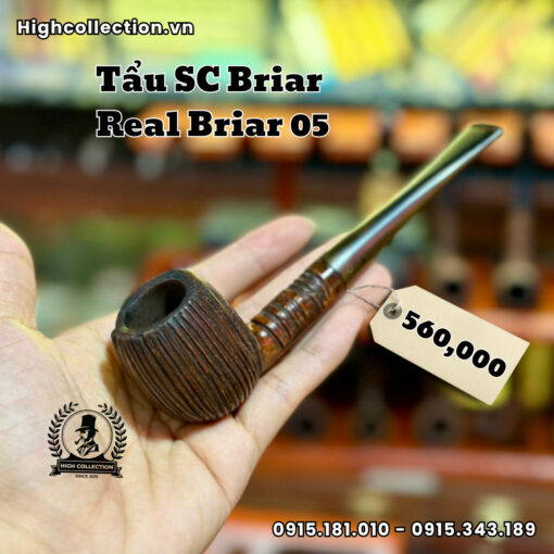 Tẩu SC Briar Real Briar 05