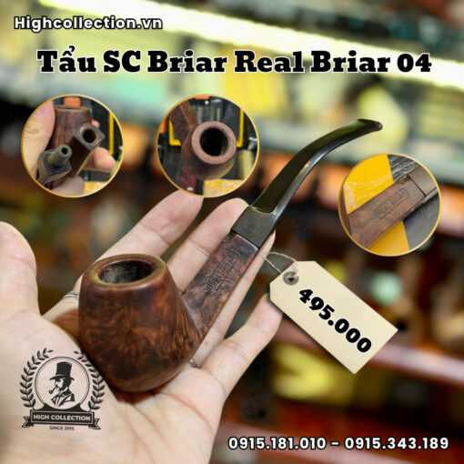 Tẩu SC Briar Real Briar 04