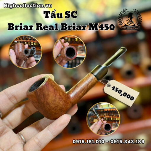 Tẩu SC Briar Real Briar M450
