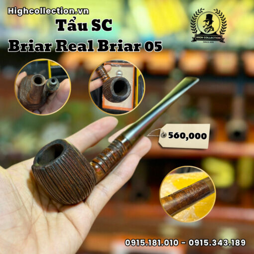Tẩu SC Briar Real Briar 05