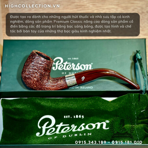 Tẩu Peterson Irish Harp Shape 65