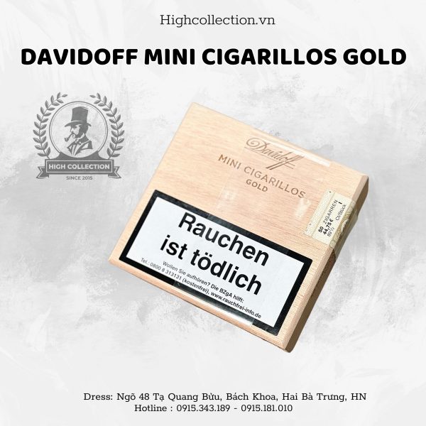 Cigar Davidoff Mini Cigarillos Gold