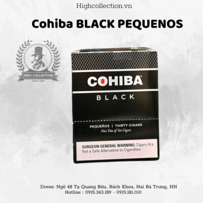 Cigar Cohiba BLACK PEQUENOS