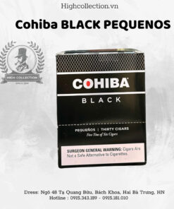 Cigar Cohiba BLACK PEQUENOS