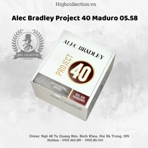 Cigar Alec Bradley Project 40 Maduro 05.58