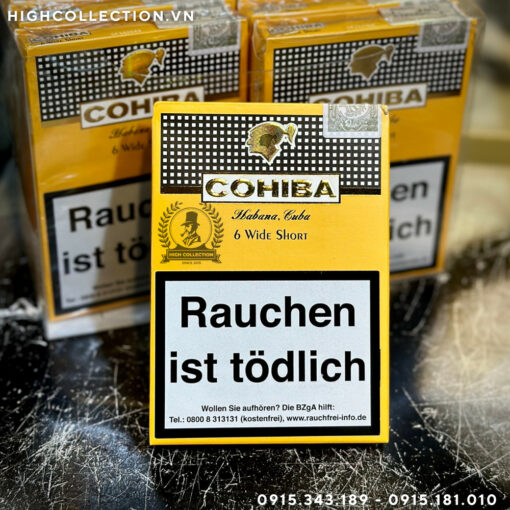 Cigar Cohiba 6 Wide Short
