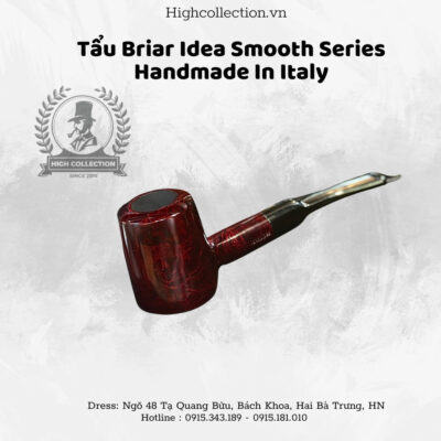 Tẩu Briar Idea Smooth Series Handmade In Italy