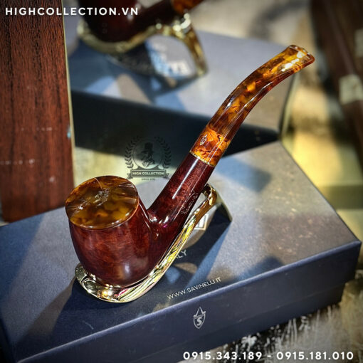 Tẩu Briar Savinelli Tortuga Smooth 606KS