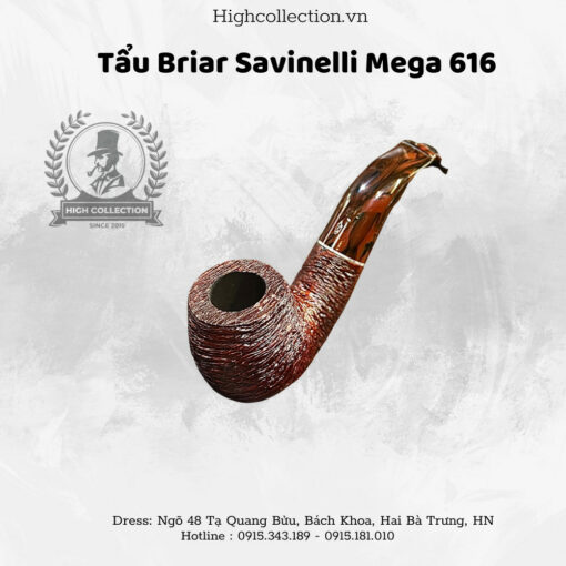 Tẩu Briar Savinelli Mega 616