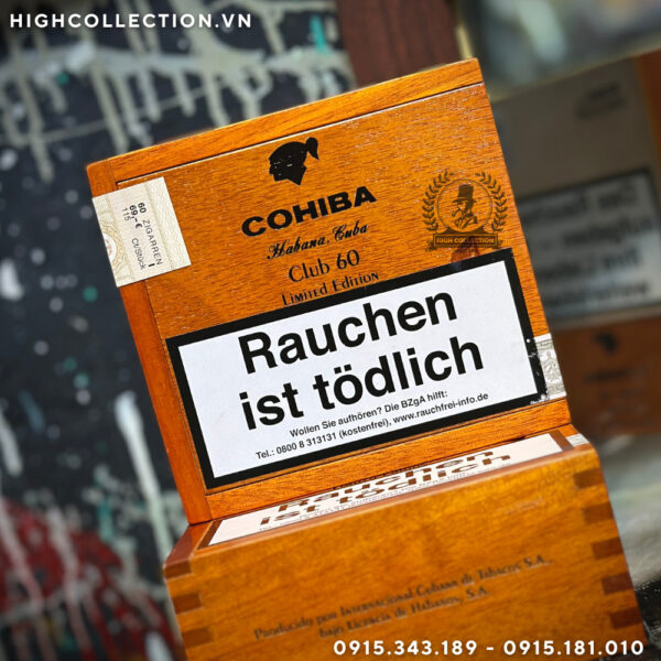 Cigar Cohiba Club 60 Limited Edition