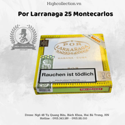 Cigar Por Larranaga 25 Montecarlos