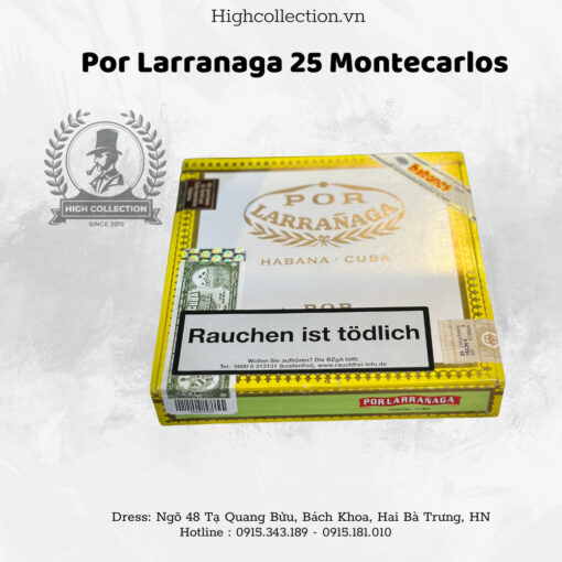 Cigar Por Larranaga 25 Montecarlos