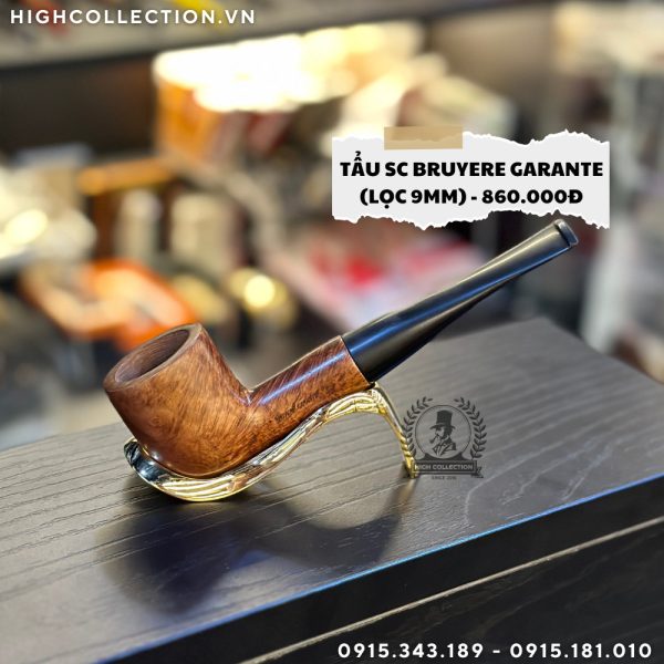 Tẩu SC Briar Garante Lọc 9mm