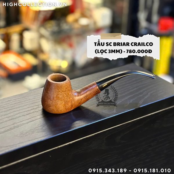 Tẩu Secondhand Briar Crailco Stclaude