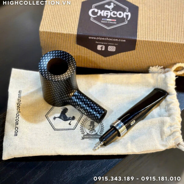 Tẩu Briar CHACOM Made In France 155 Carbone