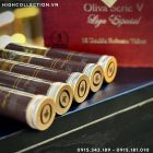 cigar oliva, cigar lancero, xì gà oliva lancero, xì gà oliva, xi ga oliva, xi ga lancero, xì gà oliva noncuba, xì gà chính hãng, Cigar Oliva Serie V Liga Especial 12 Double Robusto Tubos