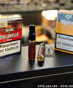 Hút ở cuối mỗi điếu cigar là một thử thách thực sự với các quý ông, chính bởi sức nóng là rất khó để kéo hơi tiếp. Sản phẩm tẩu hút cigar giúp các bạn giải quyết vấn đề này nhanh chóng, đơn giản và nhẹ nhàng nhất.
