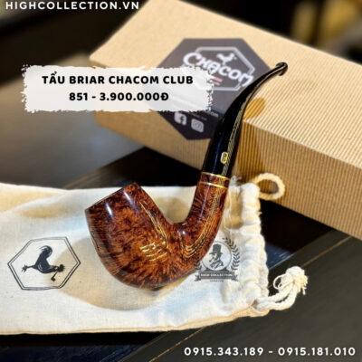 Tẩu Briar Chacom Club 851