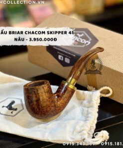 Tẩu Briar Chacom Skipper 41 Nâu