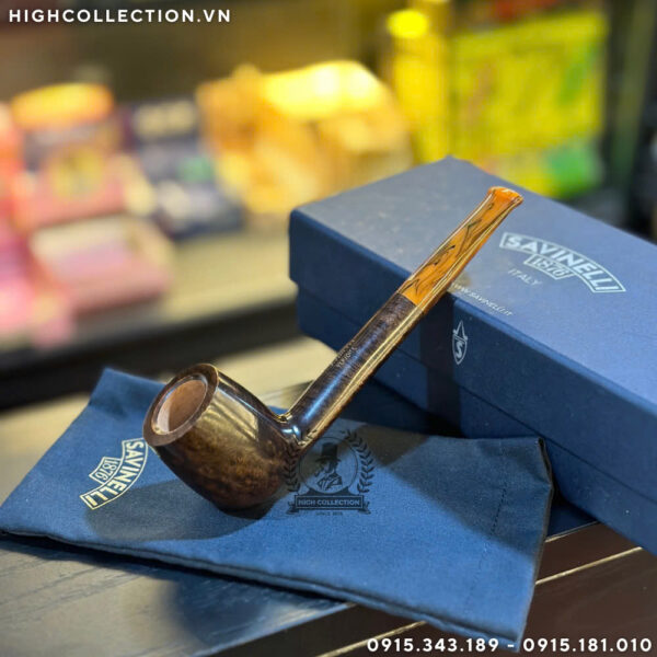 Tẩu Briar Savinelli Tundra Smooth 802